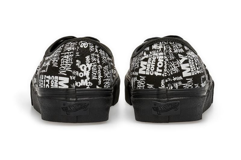 COMME des GARÇONS CDG x Vans Authentic Black White | Hypebae