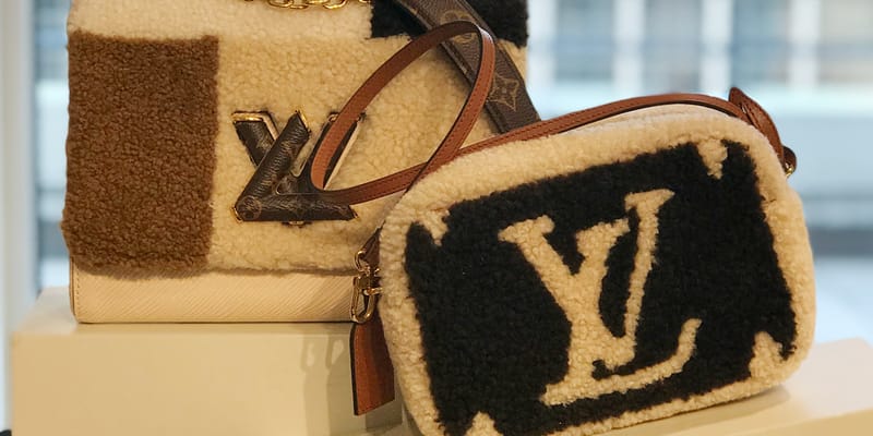 Louis Vuitton FW19 Teddy Fleece Handbags | Hypebae
