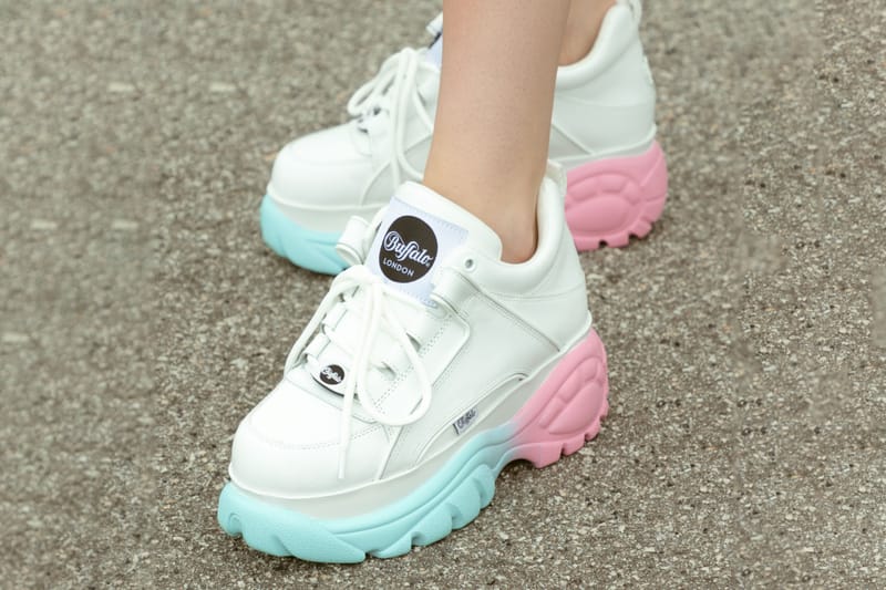 Buffalo London Pastel Gradient Sneaker HBX | Hypebae