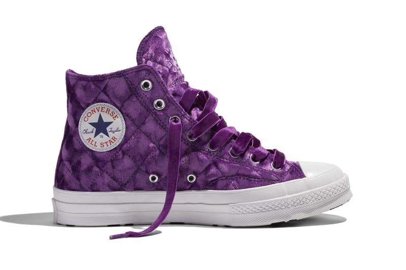 Converse le hotsell fleur velvet