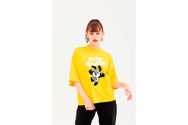 VERDY キャラクターTシャツ RISE ABOVE Verdy 