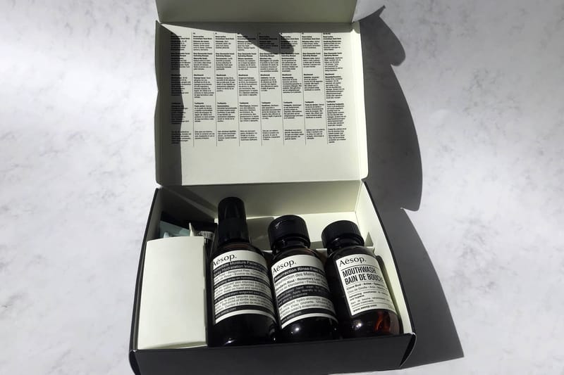 Aesop Departure Travel Kit Product Review | Hypebae