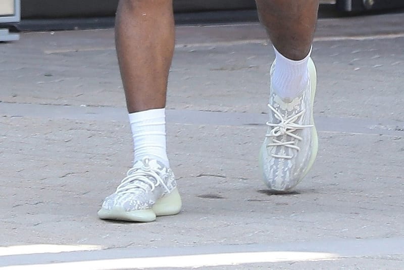 Yeezy 380 best sale kanye wearing