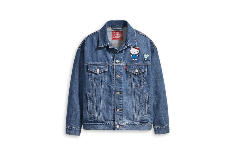 Levi's hello deals kitty jacket