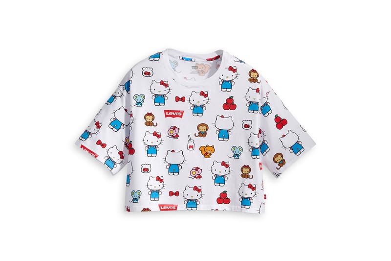 Levis hello cheap kitty shirt