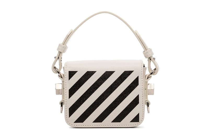 Off-White™ Monochrome Mini Baby Flap Shoulder Bag | Hypebae