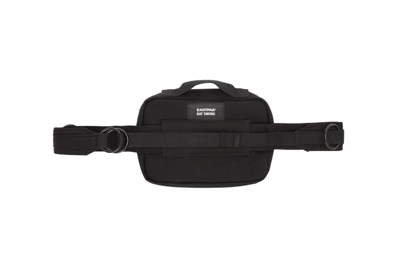 Shop Raf Simons x Eastpak Black & Red Fanny Pack | Hypebae