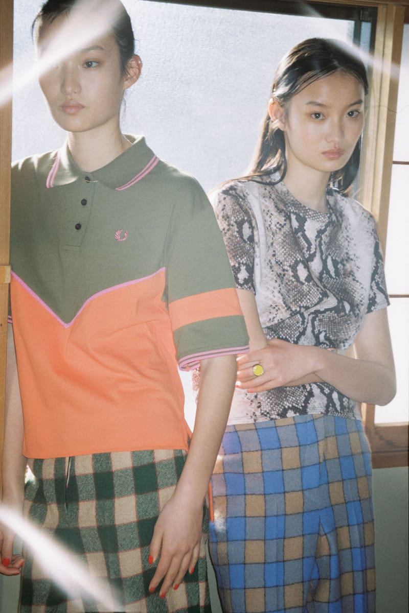 FRED PERRY×AKANE UTSUNOMIYA PYTHON TOP Fred Perry presents the new capsule collection with Akane