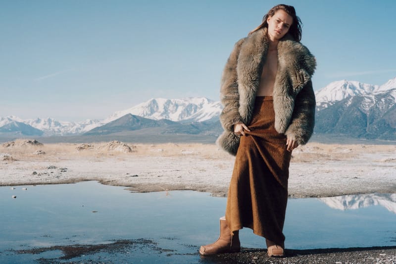 未使用✨UGG x Eckhaus Latta コラボ スニーカー ハラコ 24 Eckhaus Latta UGG FW19 Block Boots, Slide Shoes | Hypebeast