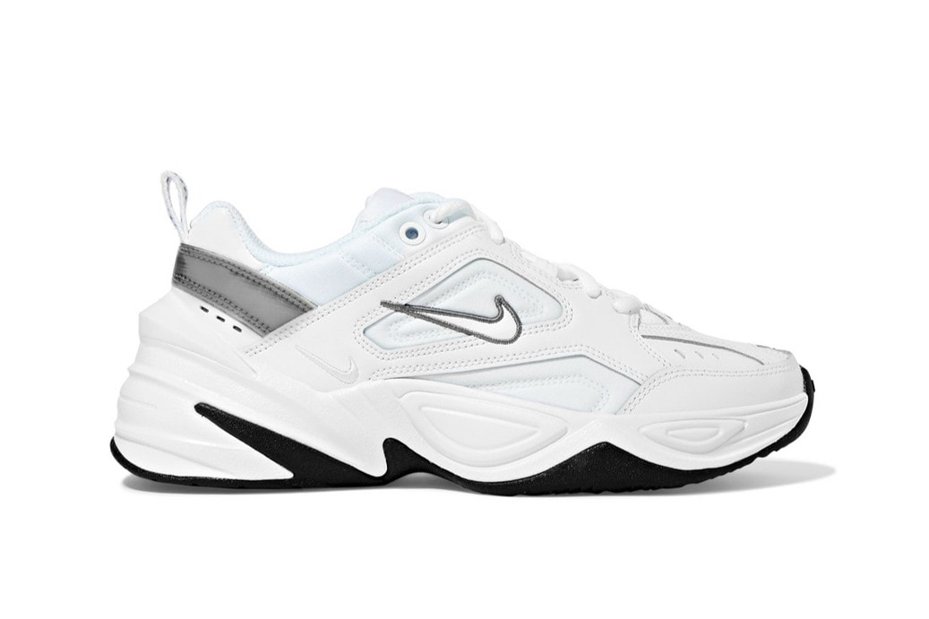 nike m2k tekno white red blue