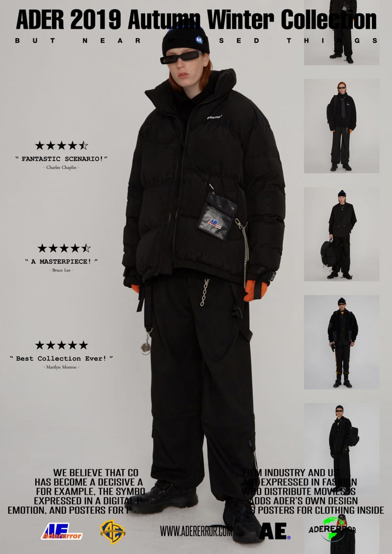 ADER error Reveals Film-Inspired FW19 Lookbook | Hypebae