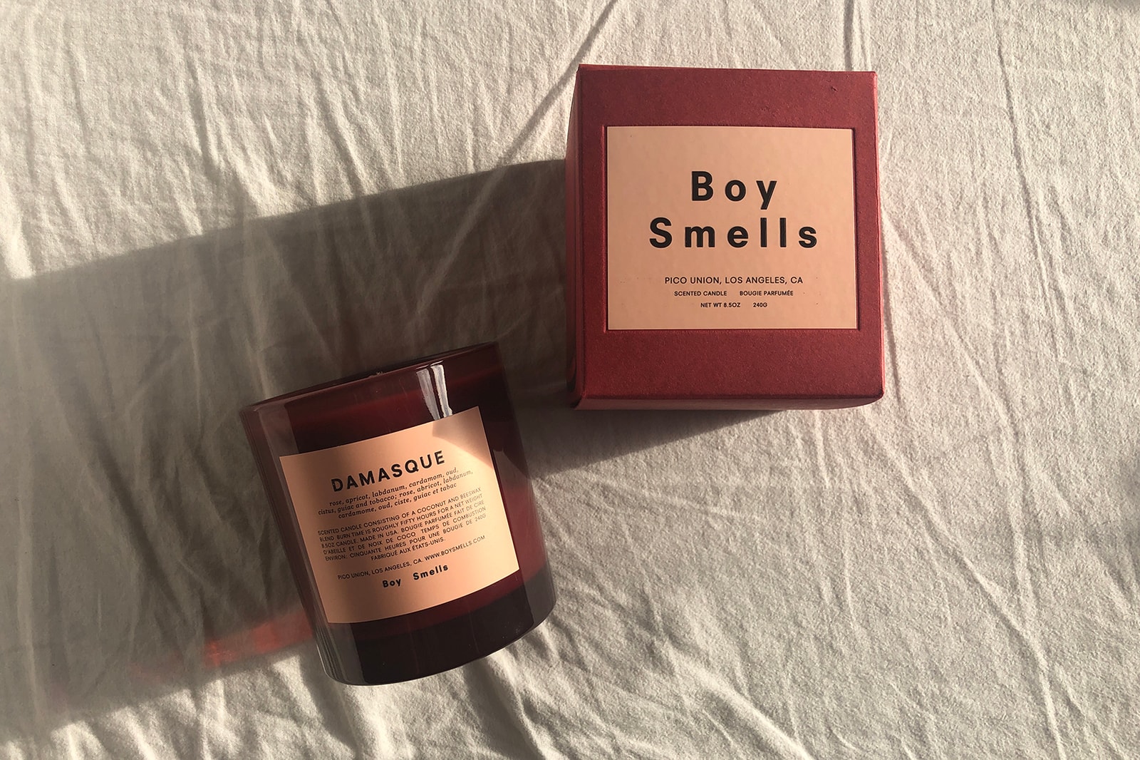 Boy Smells Damasque Candle Chromesthesia Series 2 HYPEBAE