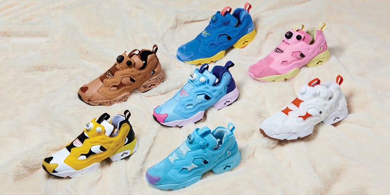 BT21 LINE FRIENDS x Reebok Instapump Fury Sneakers | Hypebae