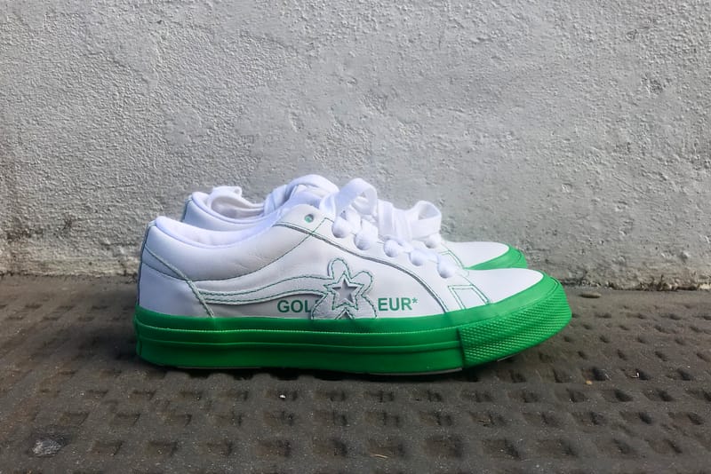 Converse x golf on sale le fleur green