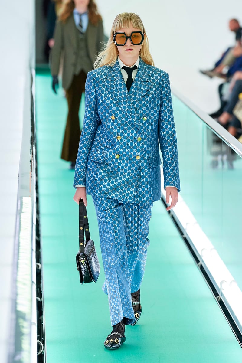 GUCCI 20SS ORGASMIQUE ネップ テーラードジャケット 42 Gucci Spring/Summer 2020 Runway Show Orgasmique | Hypebae
