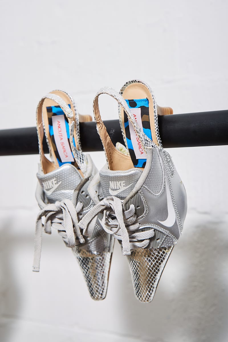 Nike Sneaker Kitten Heel Hybrid Shoes Ancuta Sarca | Hypebae