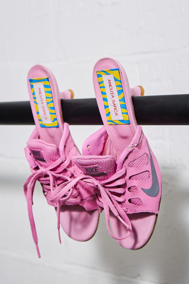 Nike Sneaker Kitten Heel Hybrid Shoes Ancuta Sarca | Hypebae