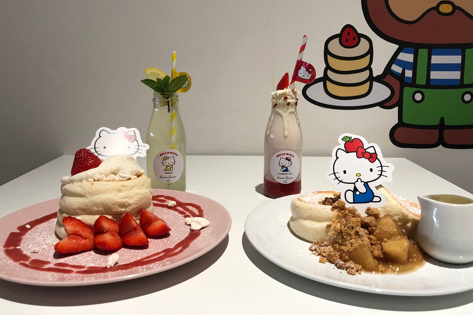 Hello Kitty x Fuwa Fuwa Japanese Soufflé Pancakes HYPEBAE