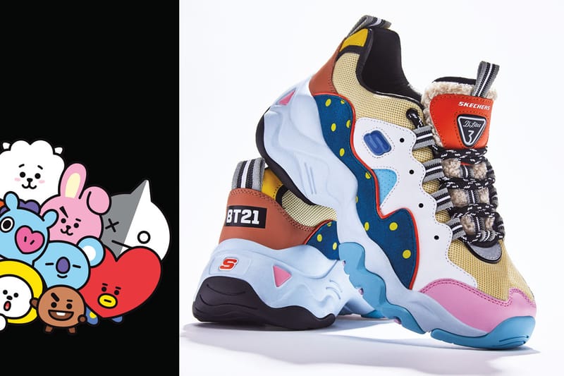 Skechers Releases New BT21 Collection Inspired by LINE FRIENDS