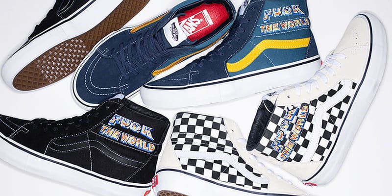 最終値下げ！SUPREME VANS 2019 F/W “SK8-HI PRO Supreme x Vans Sk8-Hi Pro Release Date | Hypebae