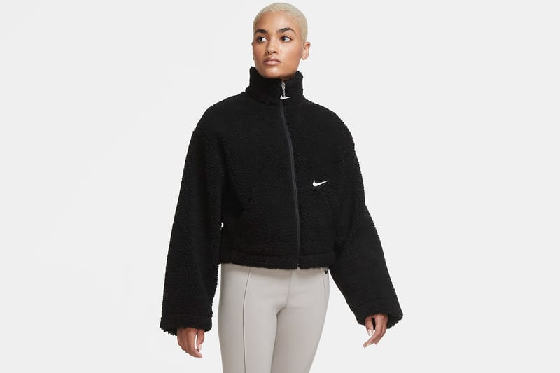 teddy nike jacket