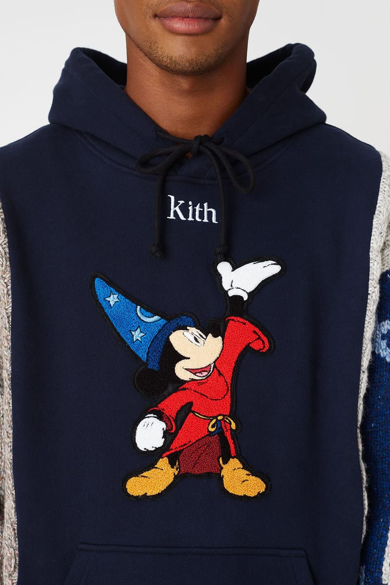 KITH×Disney Mickeyボックスロゴパーカー Kith x Disney Mickey & Friends Mickey Classic Logo Hoodie Black