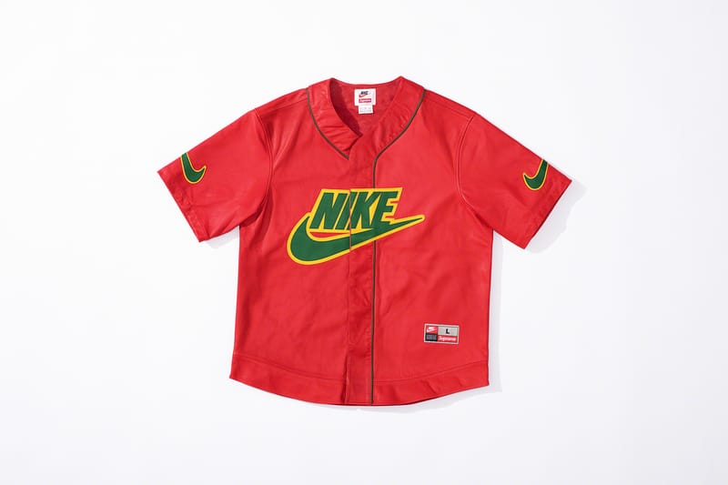 Supreme✖️Nike ロゴプリント ポロシャツ M Nike x Supreme Black Mesh Shirt Size L International