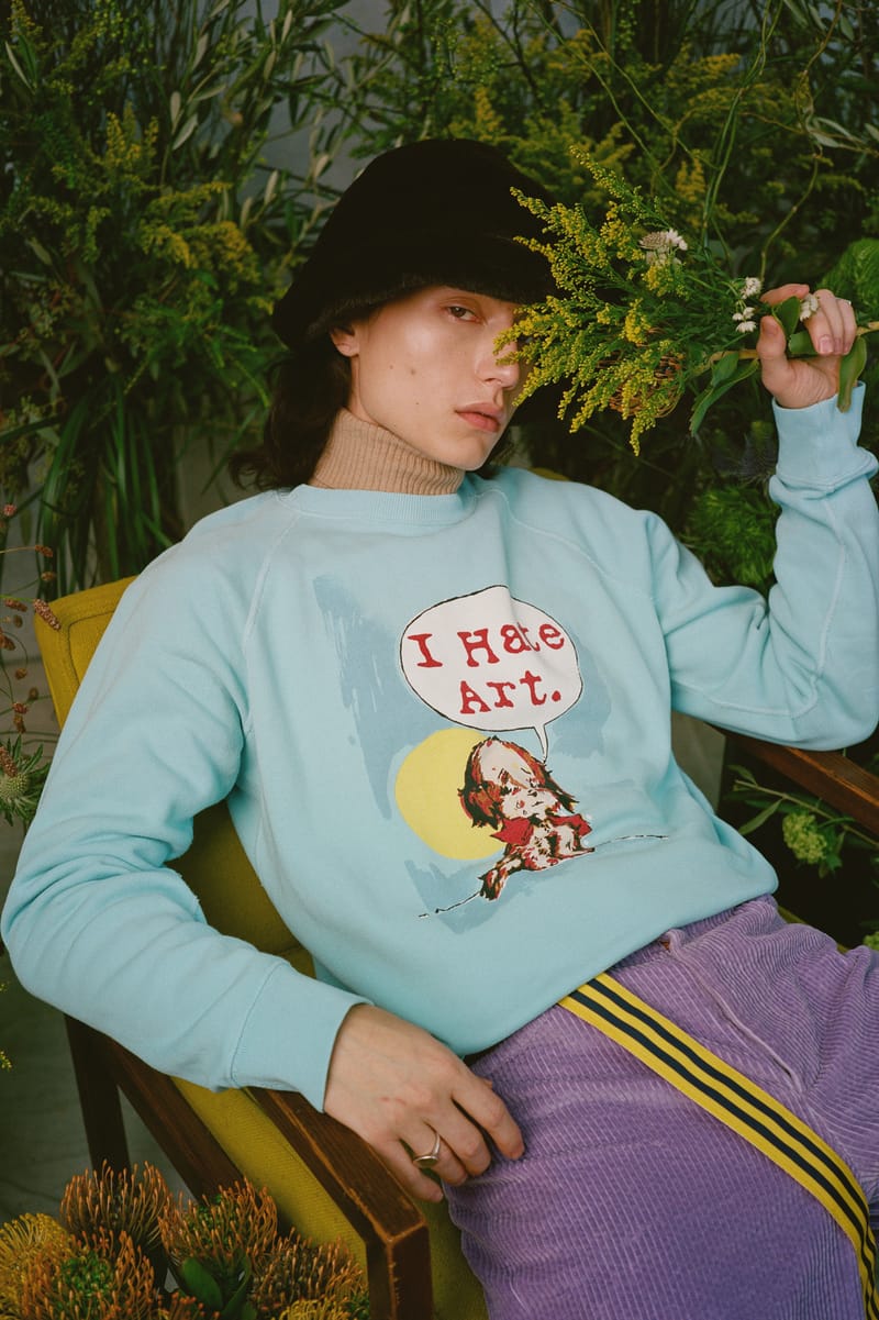 MARC JACOBS × MAGDA ARCHERBE 長袖 トレーナー XS 経堂)MARC JACOBS × Magda Archer マークジェイコブス マグダ