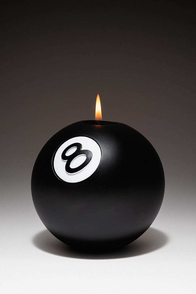 Stussy Releases Black 8 Ball Unscented Candle | Hypebae