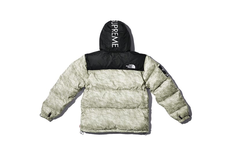 Supreme TNF Paper Print 700-Fill ダウンマフラー Supreme The North Face Paper Print 700 Fill Down Scarf - Supreme