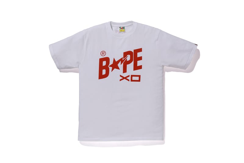 Bape × buy The Weekend Collaboration t-shirt NEW