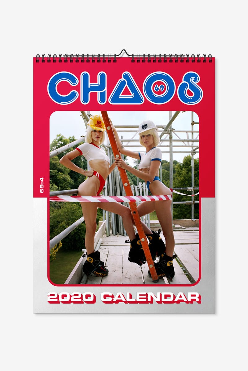 Chaos SixtyNine 2020 Calendar with Kendall & Cara | Hypebae