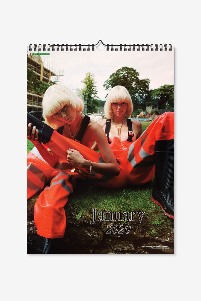 アート・デザイン・音楽 Chaos SixtyNine Issue1 Cara Delevingne Chaos SixtyNine 2020 Calendar with Kendall & Cara | Hypebae