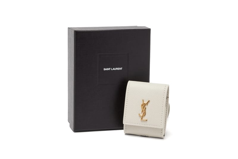 Saint Laurent YSL AirPod Logo Earphone Case | Hypebae