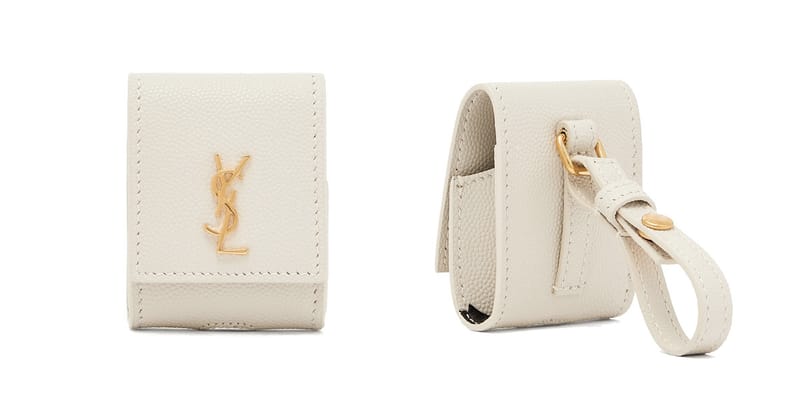 Saint Laurent YSL AirPod Logo Earphone Case | Hypebae