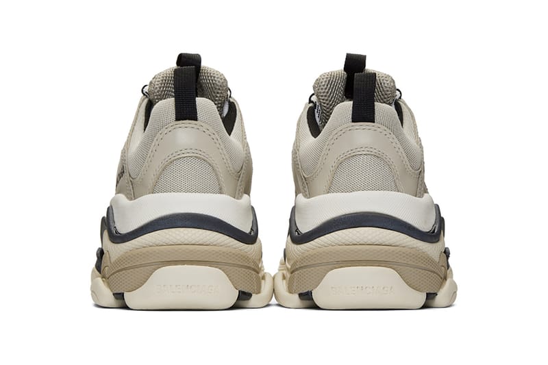 Balenciaga Beige Triple S Sneakers Release | Hypebae