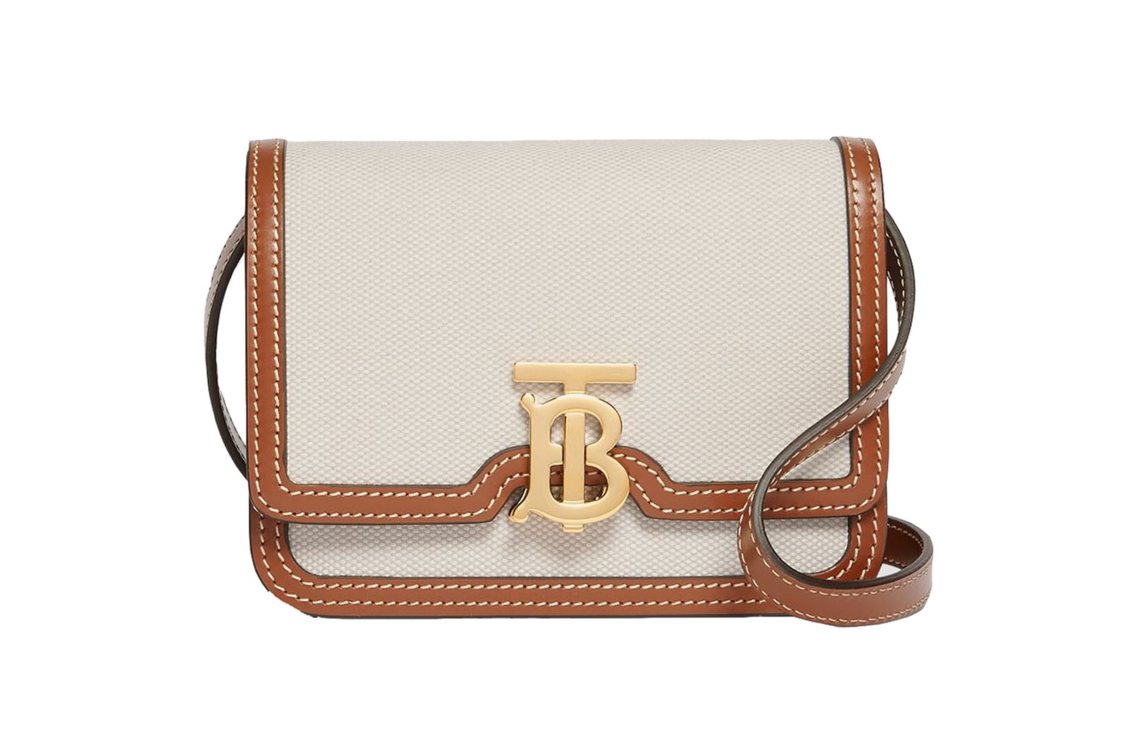 burberry canvas tb bag