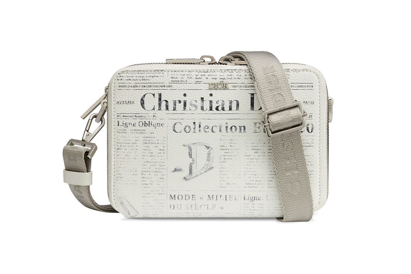 Christian dior hotsell newspaper bag