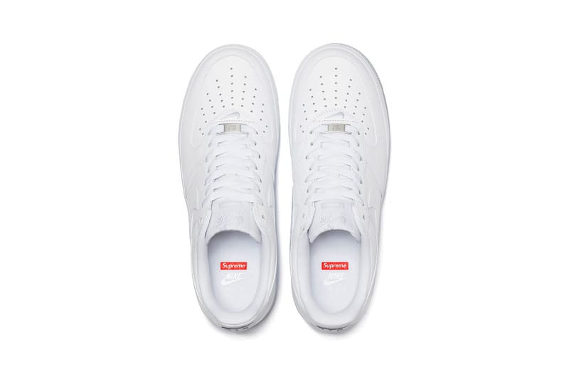 A First Look at Supreme's Nike Air Force 1 Low | Hypebae