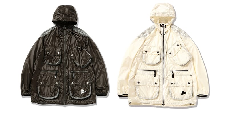 ジャケット・アウター Barbour and wander SHINY WIND HOODIE L and wander SS20 Collabs With Salomon & Barbour | Hypebae