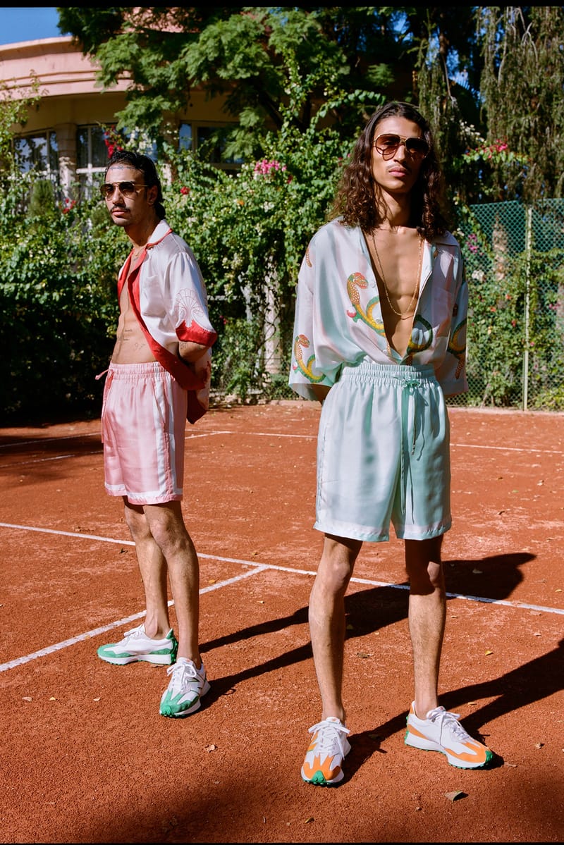 A First Look at the Casablanca x New Balance 327 | Hypebae