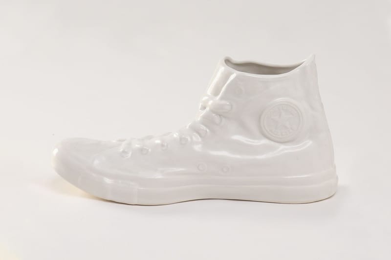 CONVERSE TOKYO × CERAMIC JAPAN × .blnk Converse Tokyo Releases Sneaker-Shaped Vases | Hypebae