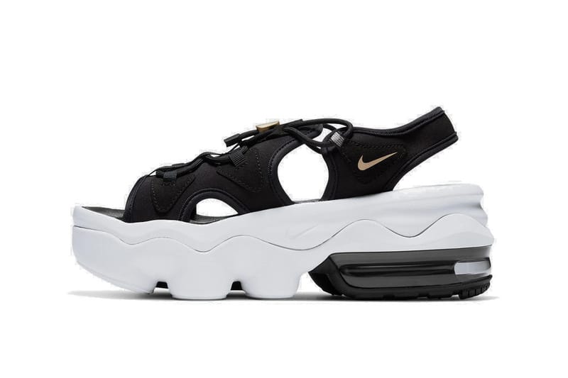 NIKE AIR MAX KOKO SANDAL ブラック✖️ホワイト Nike Air Max Koko Platform Sandal Silhouette | Hypebae