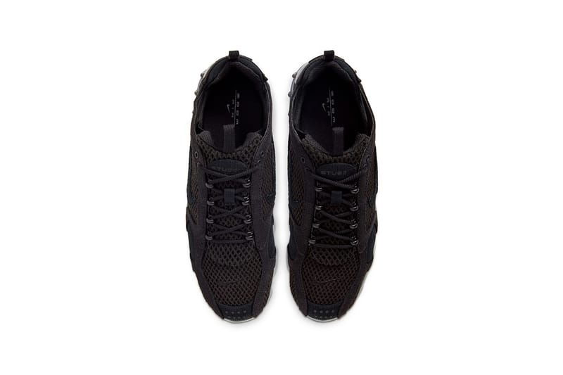 Stussy x Nike Air Zoom Spiridon Cage 2 in Black | Hypebae