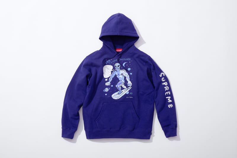 トップス Supreme Daniel Johnston sweatshirt L Supreme Daniel Johnston Hooded Sweatshirt Dark Royal Men's - SS20 - US