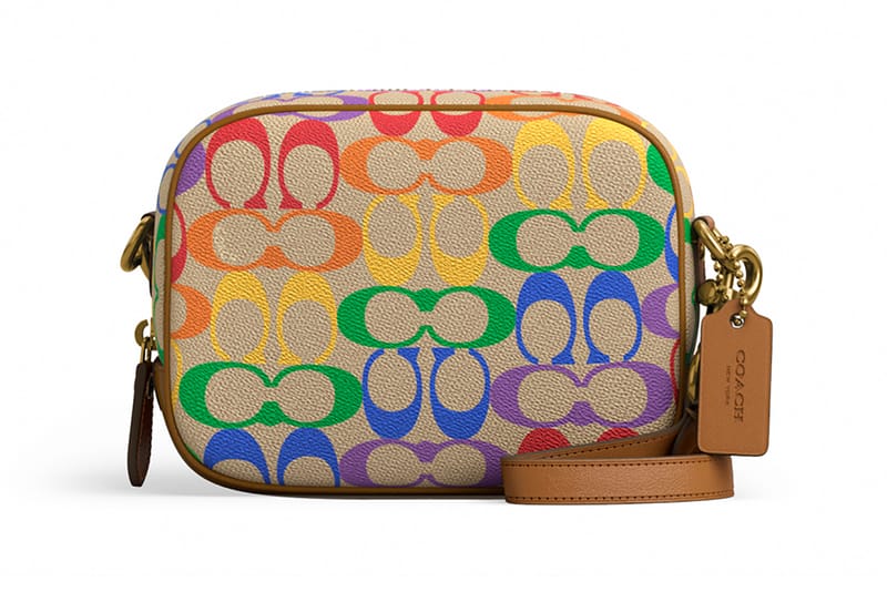 Coach Rainbow Signature Canvas Bag