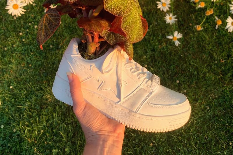 Bodega Rose Designs BAPE STA Sneaker Planter | Hypebae