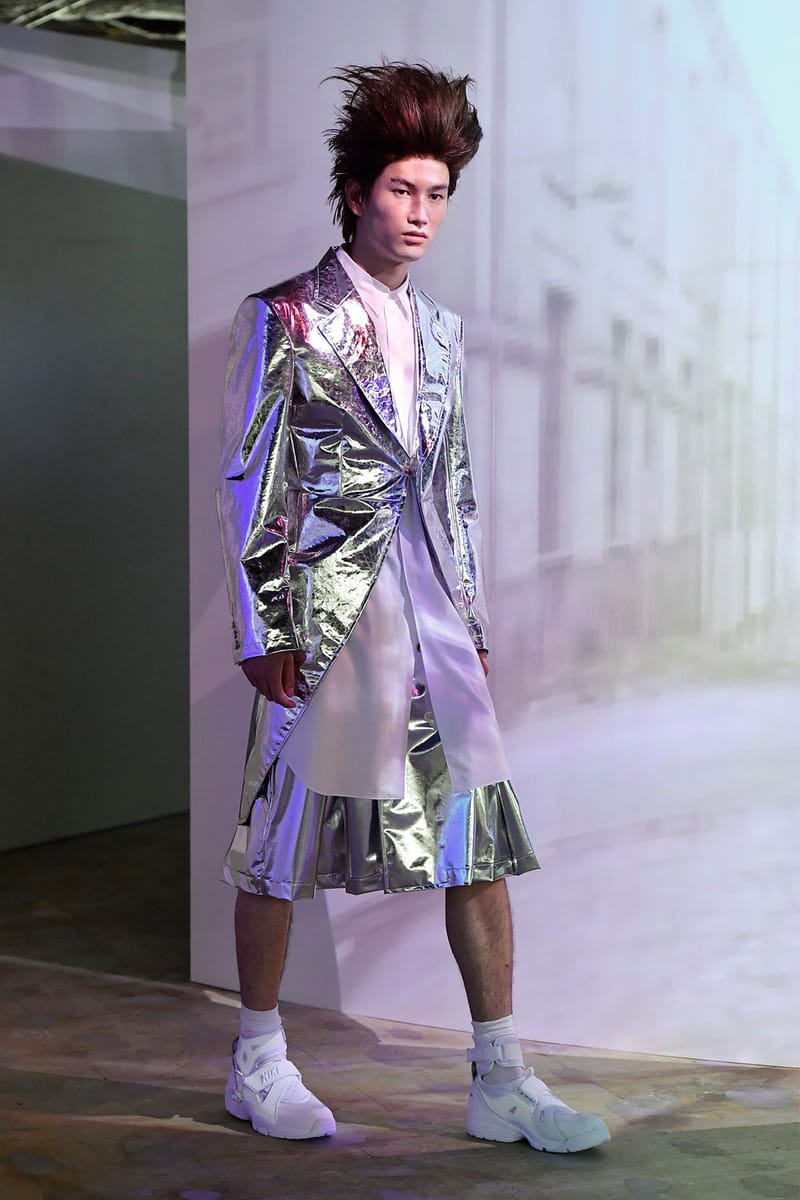 comme des garcons homme plus アイボリー COMME des GARÇONS HOMME PLUS 2025年春夏コレクション | パリ | 画像