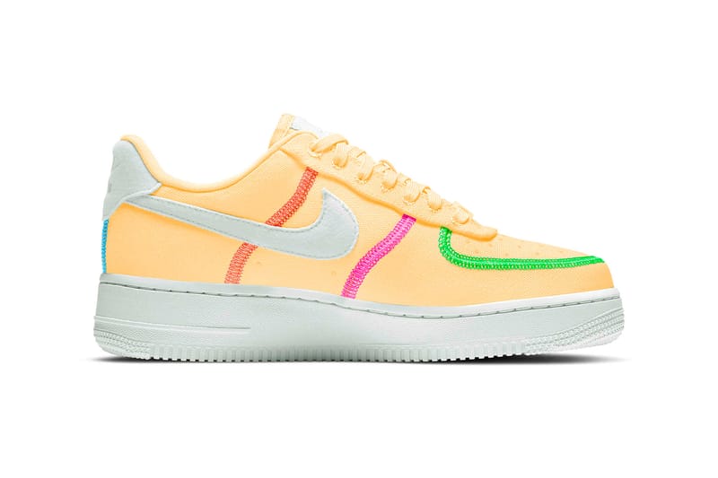 Nike Air Force 1 '07 Pink/Green/Orange Release | Hypebae