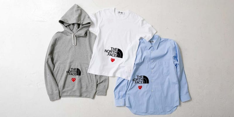 PLAY COMME des GARCONS NORTH FACE別注　XL COMME des GARÇONS PLAY x The North Face Collab | Hypebae